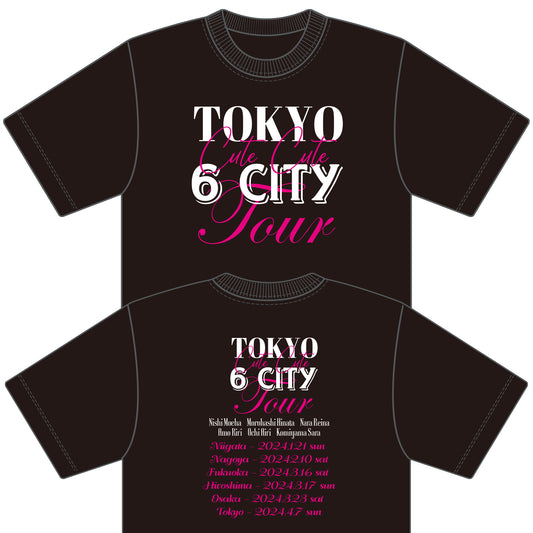 東京CuteCute 6都市ツアー T-シャツ
