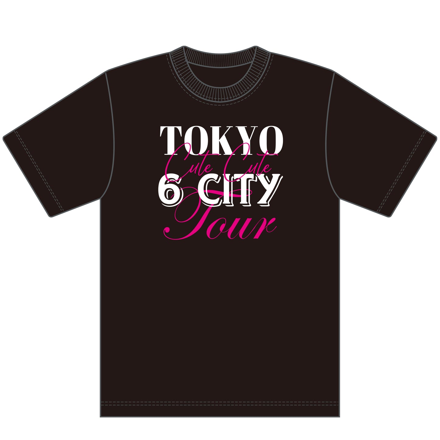 東京CuteCute 6都市ツアー T-シャツ