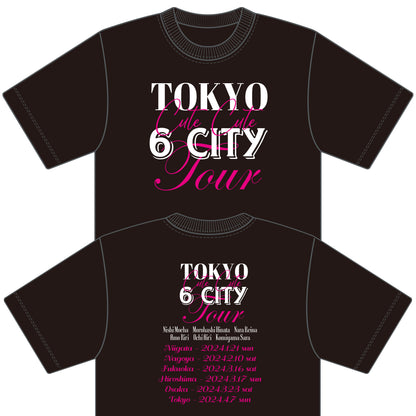 東京CuteCute 6都市ツアー T-シャツ